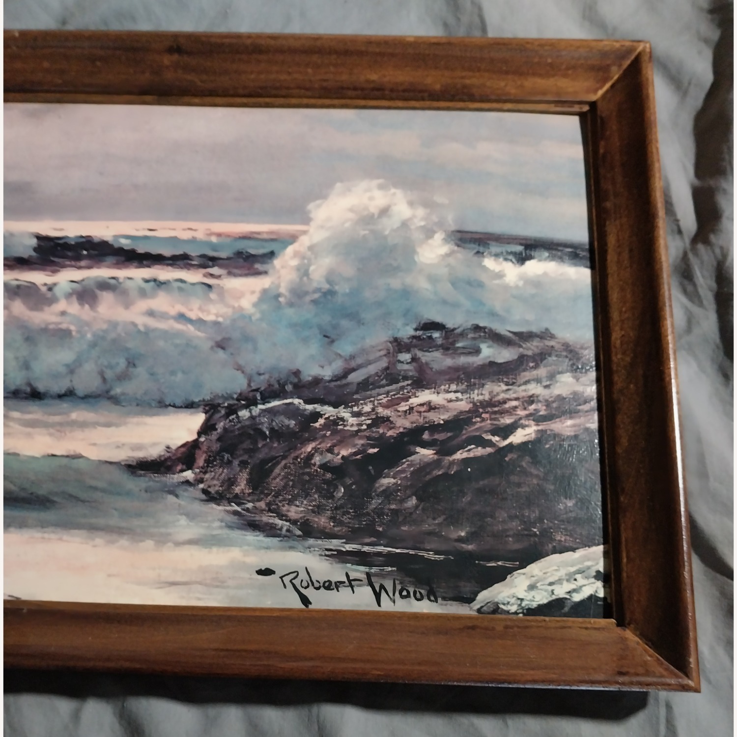 Vintage Surfside Landscape Print by Robert Wood - image-7