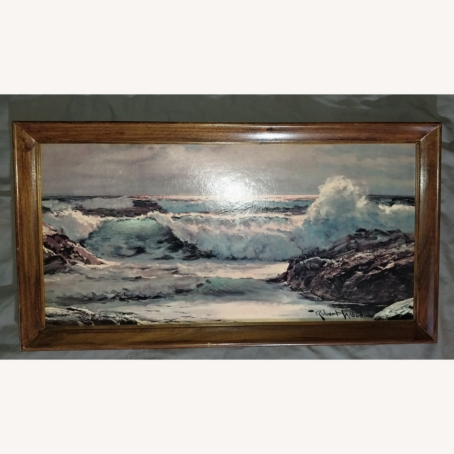 Vintage Surfside Landscape Print by Robert Wood - image-3