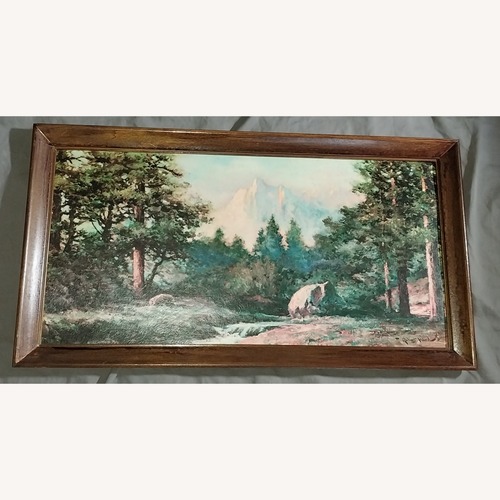 Used Vintage Robert Wood Yosemite Framed Print for sale on AptDeco