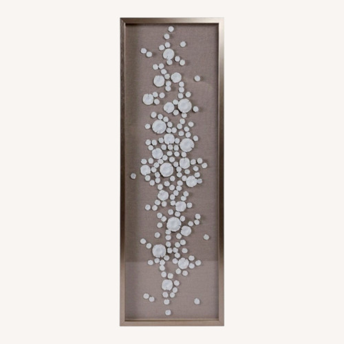 Used Zentique Ceramic Flowers Shadowbox for sale on AptDeco