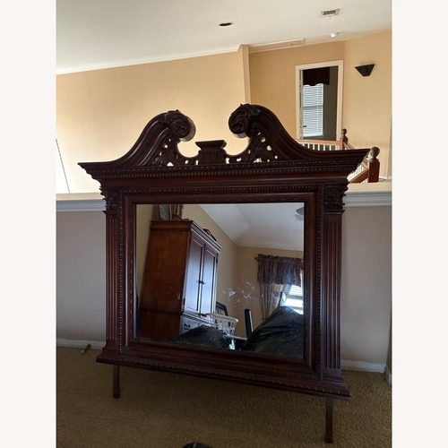 Used Universal Furniture Wood Floor Mirror for sale on AptDeco