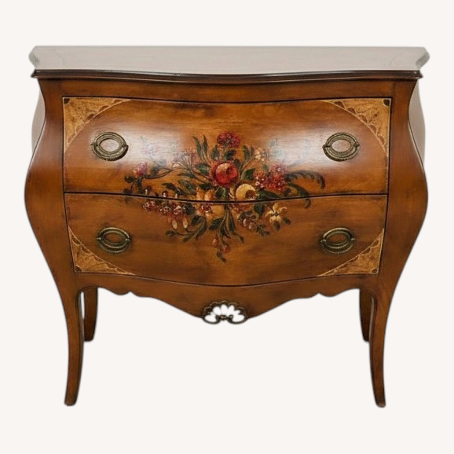 Decorative Crafts Italian Bombe Chest - image-0