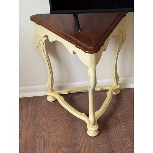 Used Vintage/Antique Finds Yellow Wood Side Tables for sale on AptDeco