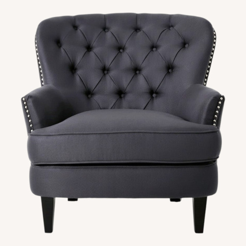 Used Blue Fabric Armchair for sale on AptDeco
