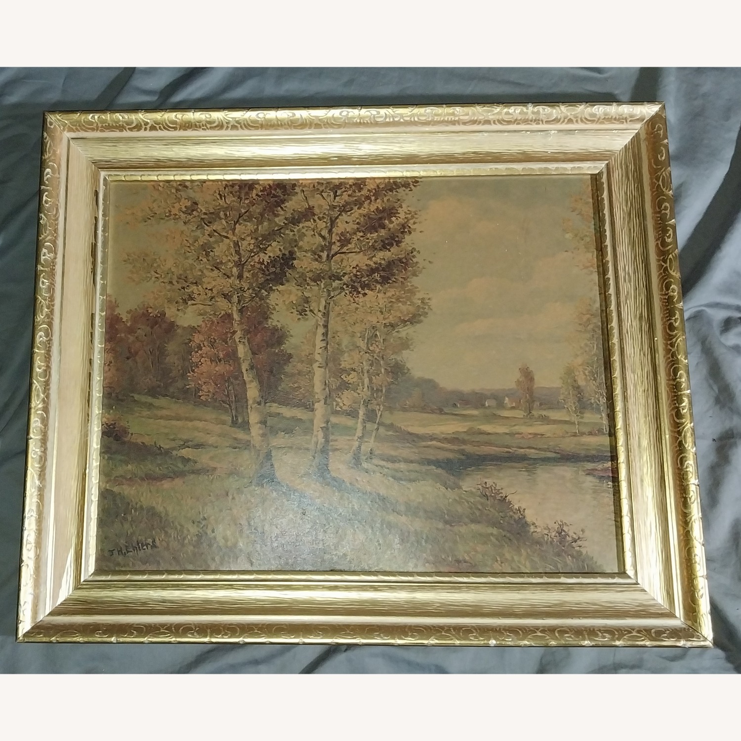 Vintage J H EHLERS Framed Print  - image-8