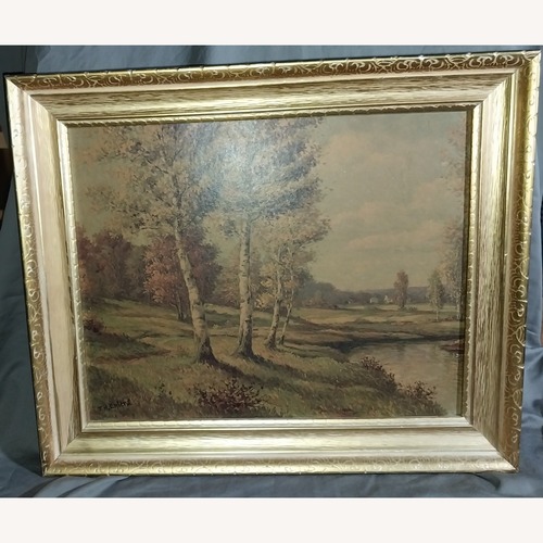 Used Vintage J H EHLERS Framed Print for sale on AptDeco