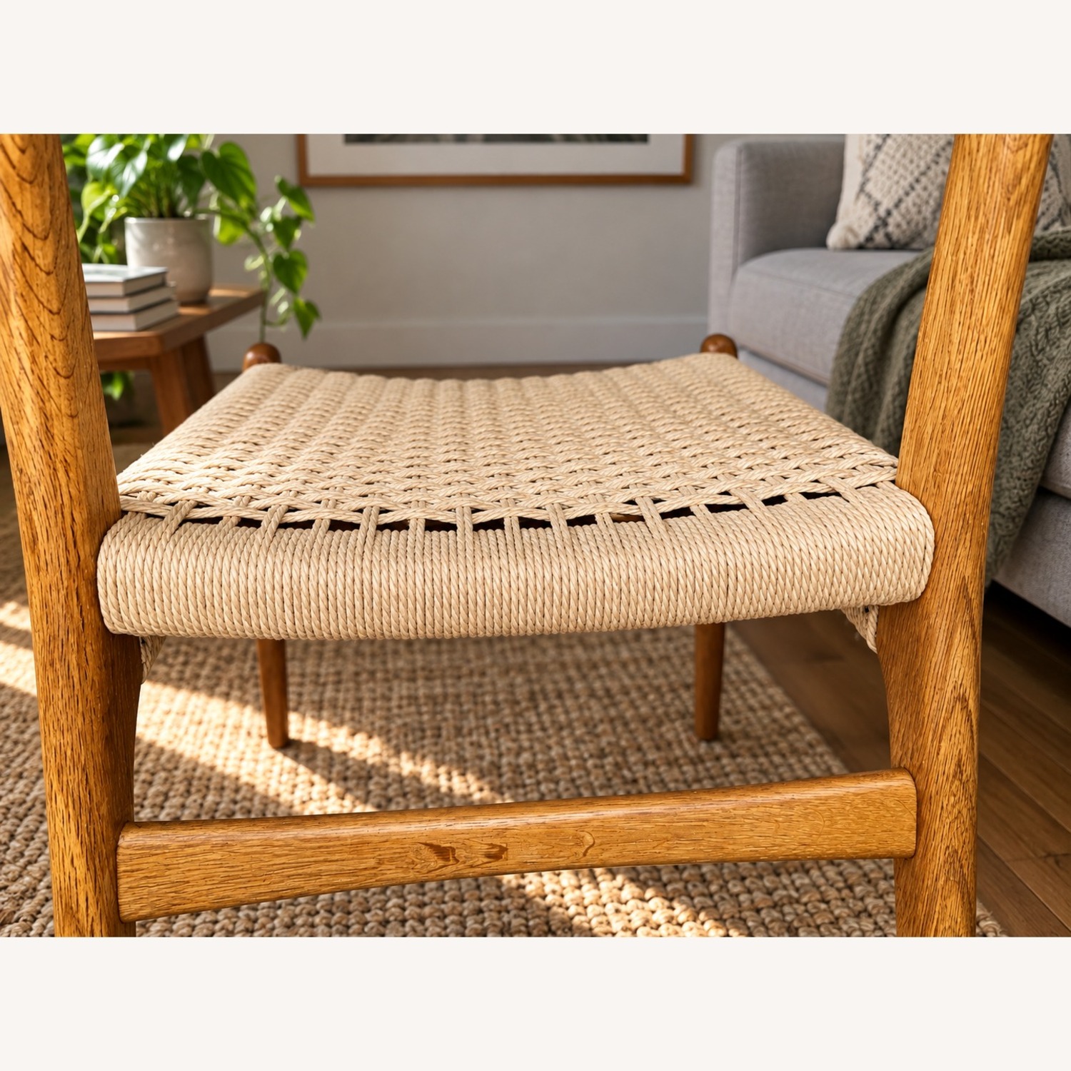 Hans J. Wegner CH23 Oak Wood Dining Chair - image-5