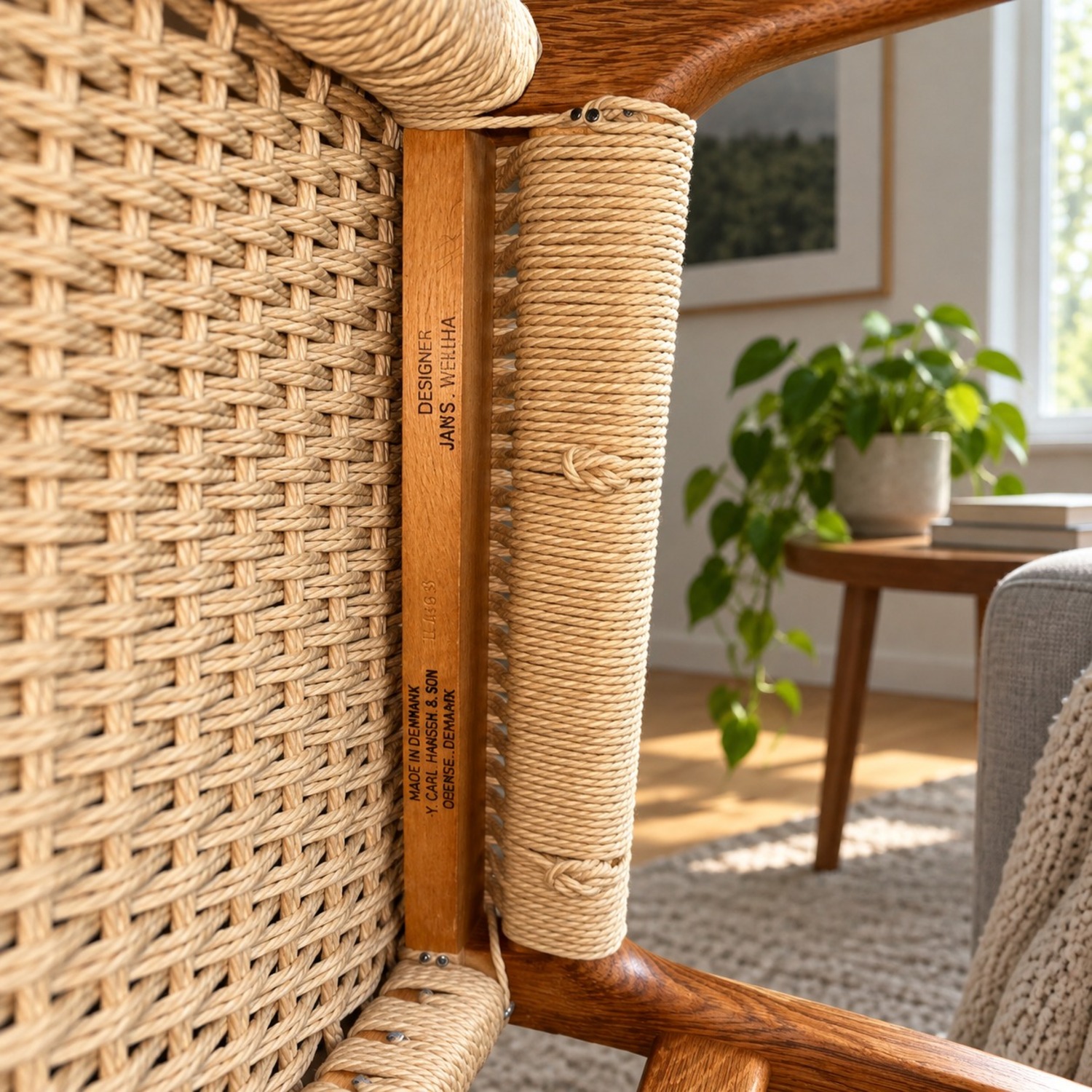 Hans J. Wegner CH23 Oak Wood Dining Chair - image-9