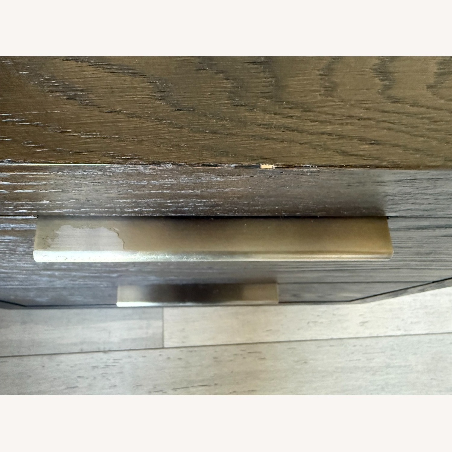 Restoration Hardware Dark Brown Wood Nightstands - image-9