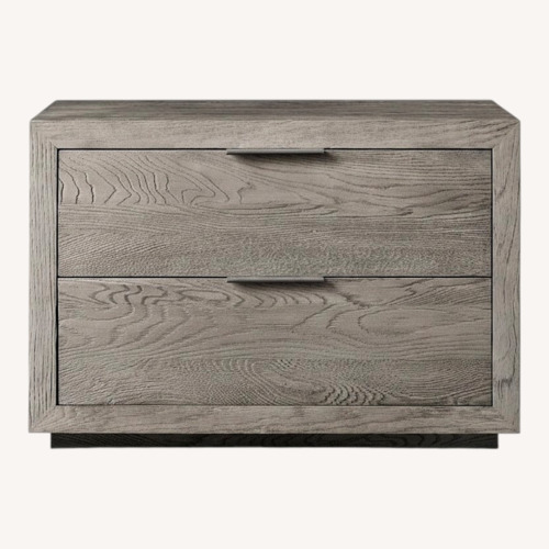 Used Restoration Hardware Dark Brown Wood Nightstands for sale on AptDeco