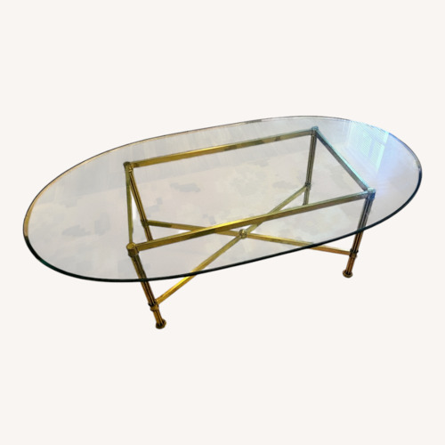 Used Glass Coffee Table for sale on AptDeco