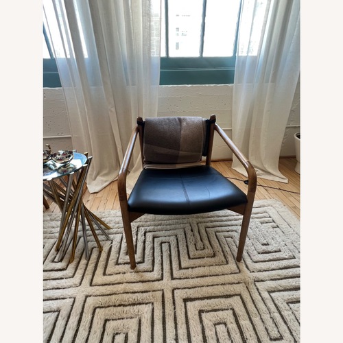 Used Article Lento Leather Lounge Chairs, Set of 2 for sale on AptDeco