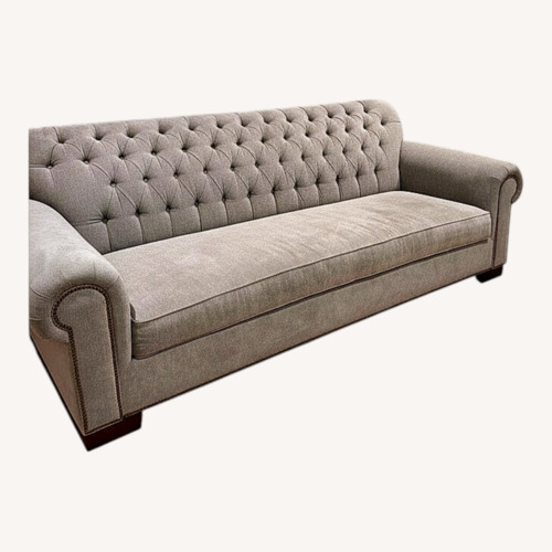 Used Light Gray Fabric 3+ Seater Sofa for sale on AptDeco
