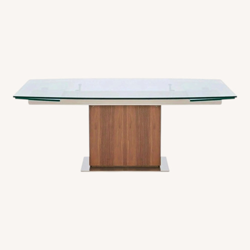 Used Scandinavian Designs Glass Dining Set for sale on AptDeco