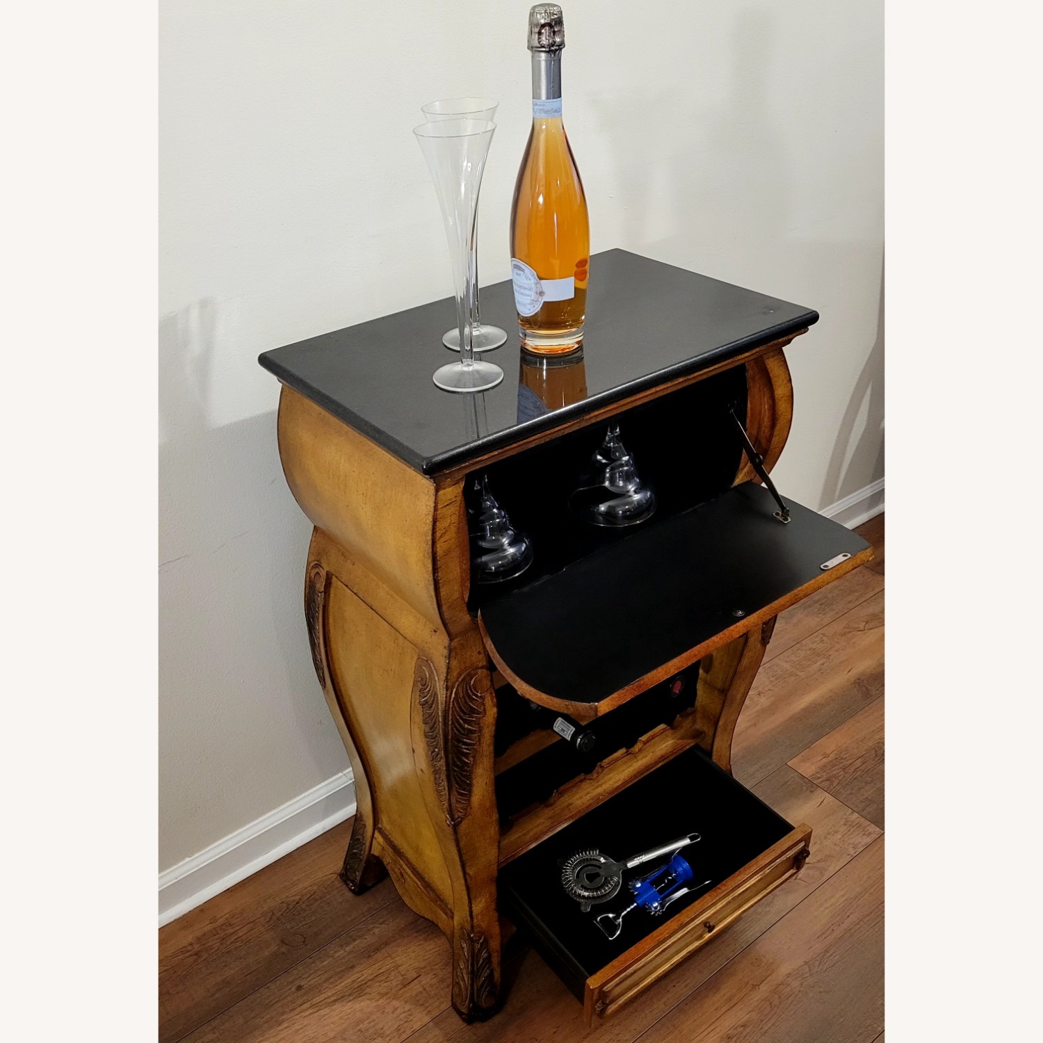 Vintage/Antique Bar Cabinet  - image-5