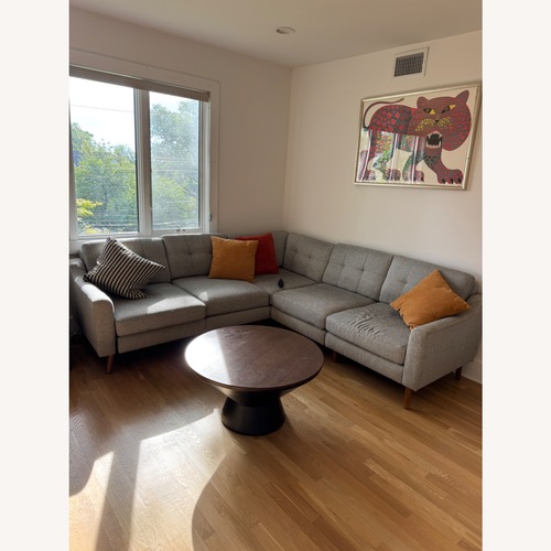 Used Burrow Nomad 5 Seat Corner Sectional—Gray for sale on AptDeco