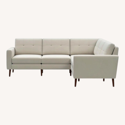 Used Burrow Nomad 5 Seat Corner Sectional—Gray for sale on AptDeco