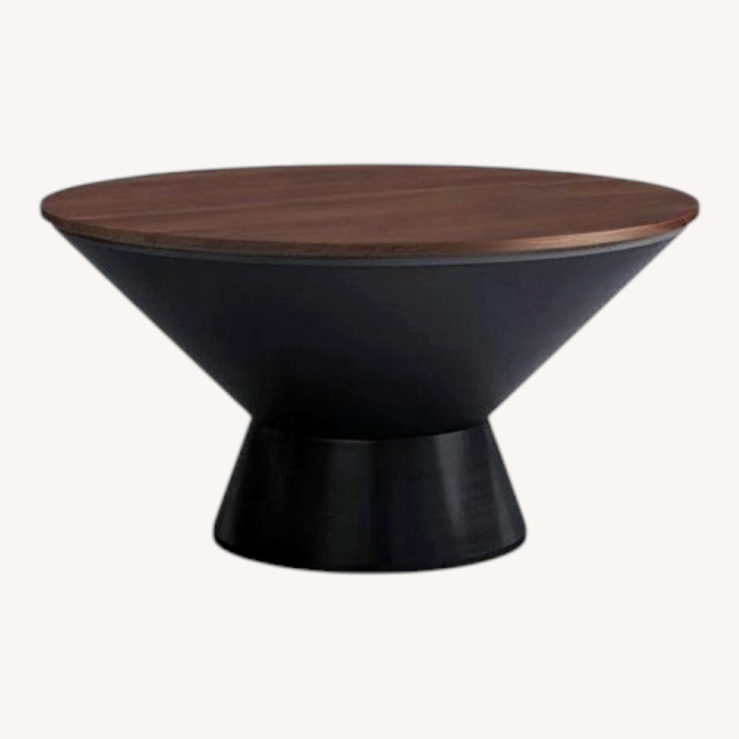 Burrow Kettle Coffee Table—Solid Wood Top - image-0