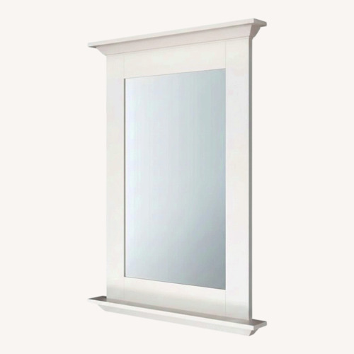 Used White Wall Mirror for sale on AptDeco