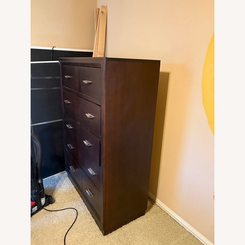 Used Legacy Classic Furniture Dark Brown Wood Dresser for sale on AptDeco