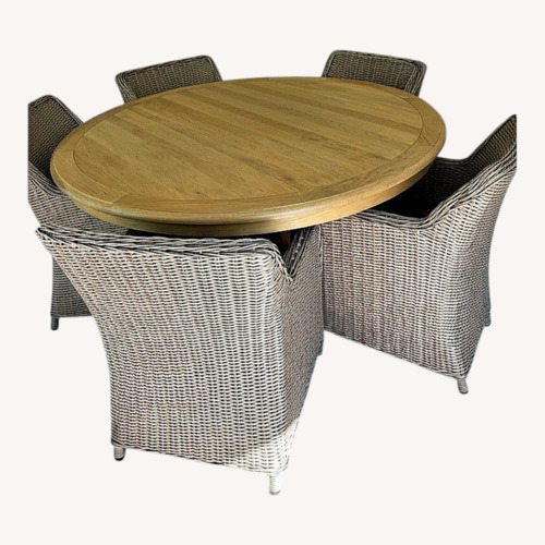 Used Dining Set With 6 Chairs for sale on AptDeco