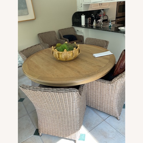 Used Dining Set With 6 Chairs for sale on AptDeco