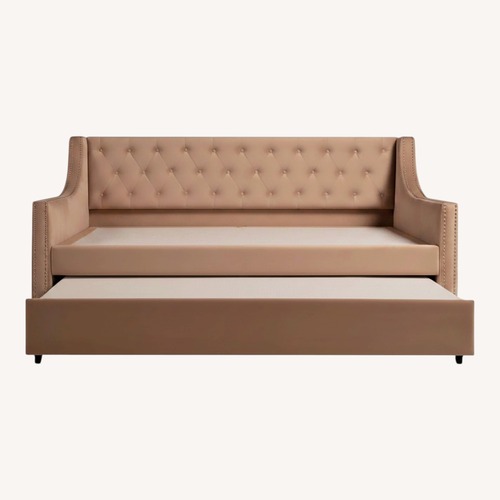 Used Bob's Discount Furniture Full Fabric Daybed for sale on AptDeco