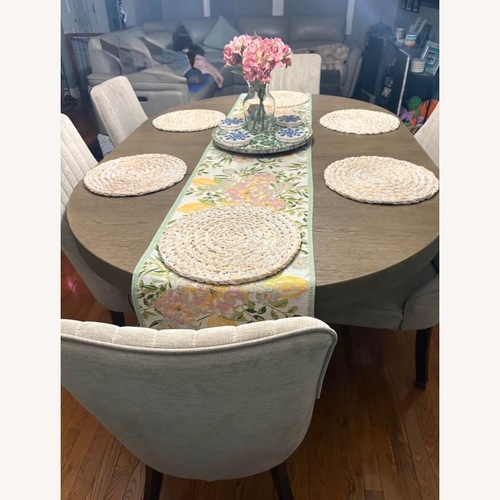 Used Pottery Barn Extended Banks Table for sale on AptDeco