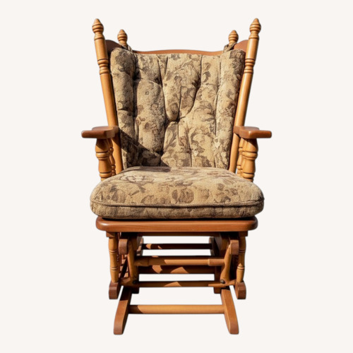 Used Vintage Windsor-style Glider Rocking Chair for sale on AptDeco