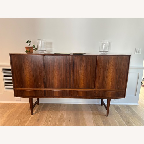 Used Vintage Rosewood Mid Century Style Credenza for sale on AptDeco