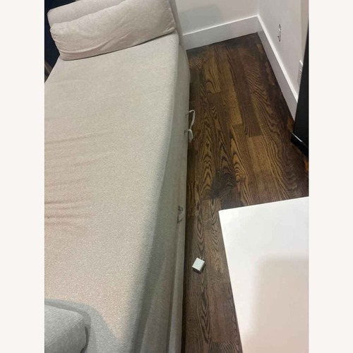 Used Pottery Barn Light Gray 3+ Piece Sectional for sale on AptDeco