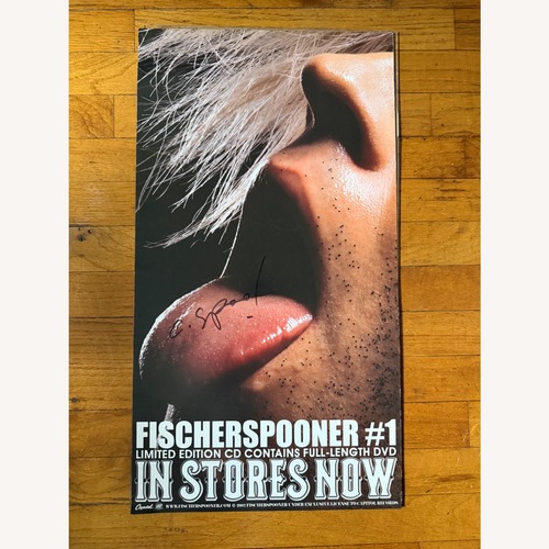 Used Band poster-Fischerspooner-Signed for sale on AptDeco