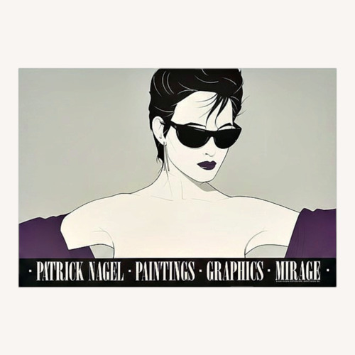 Used Patrick Nagel Poster for sale on AptDeco