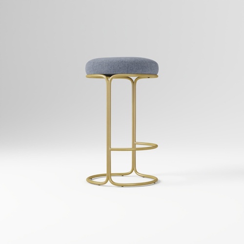 Used West Elm Cora Light Gray Counter Stools for sale on AptDeco
