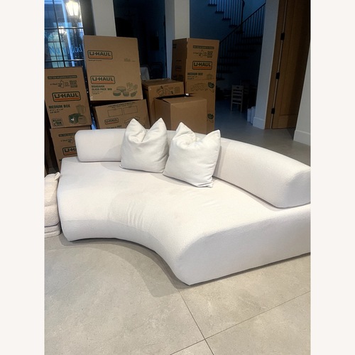 Used White ModLoft Modular Sofa - Messina Collection for sale on AptDeco