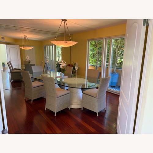 Used Vintage/Antique Finds Glass Dining Set for sale on AptDeco