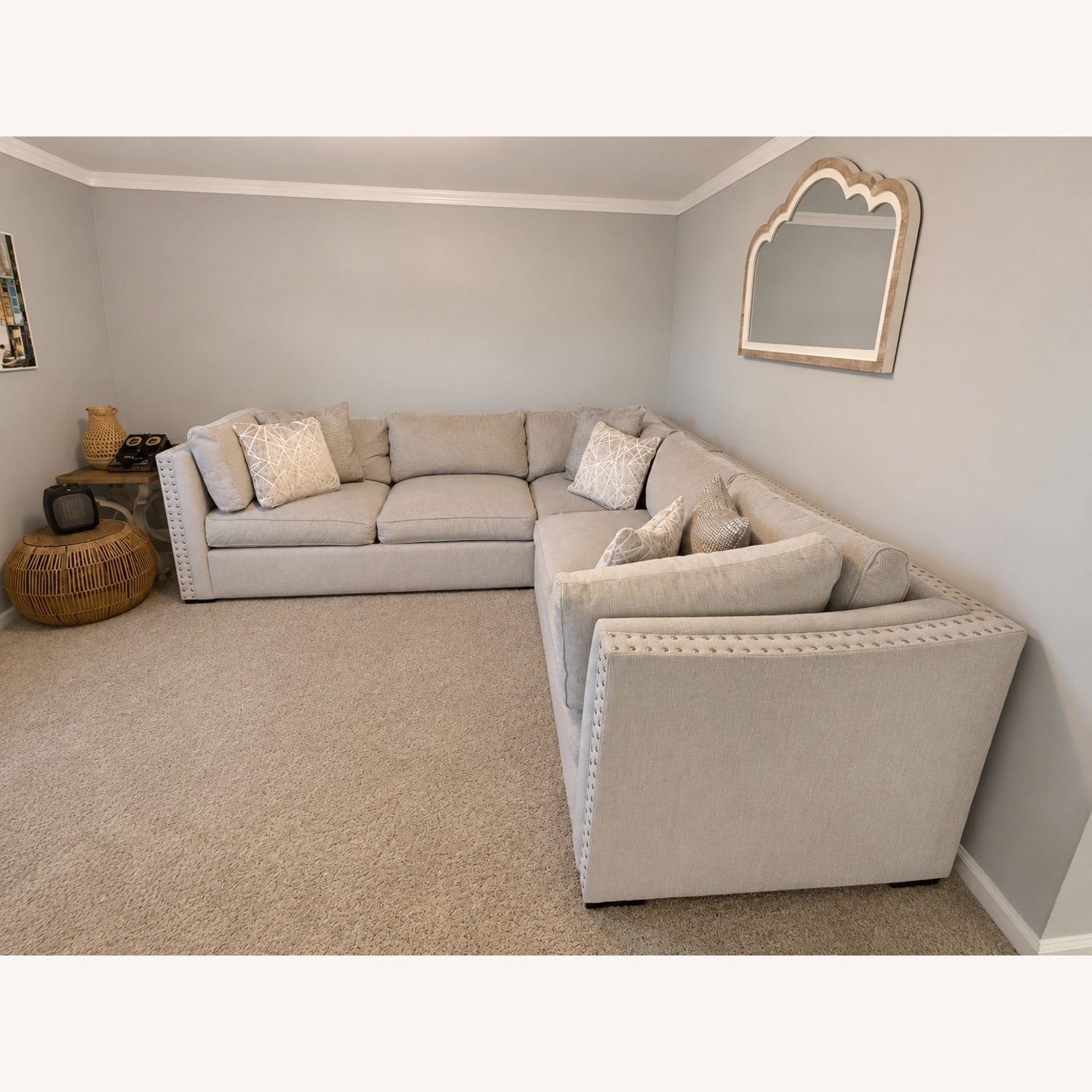Value City Furniture 3+ Piece Sectional - image-2
