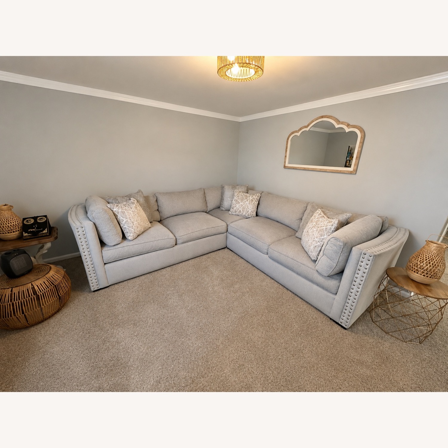 Value City Furniture 3+ Piece Sectional - image-1