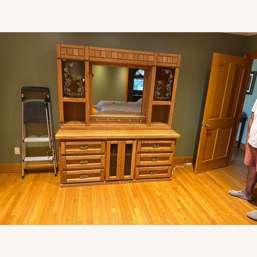 Used Natural Wood Dresser for sale on AptDeco