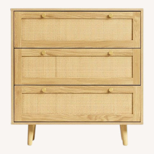 Used Wayfair Light Brown Wood Dresser for sale on AptDeco