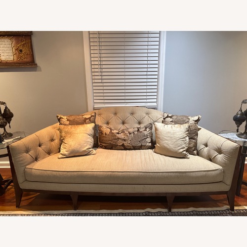 Used Raymour & Flanigan Gold 3+ Seater Sofa for sale on AptDeco