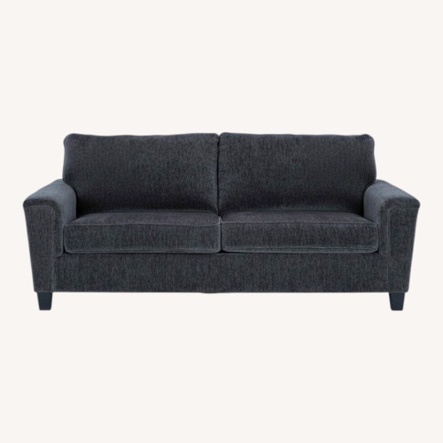 Used Abinger Smoke Gray Queen Sofa & 2 Throw Pillows for sale on AptDeco