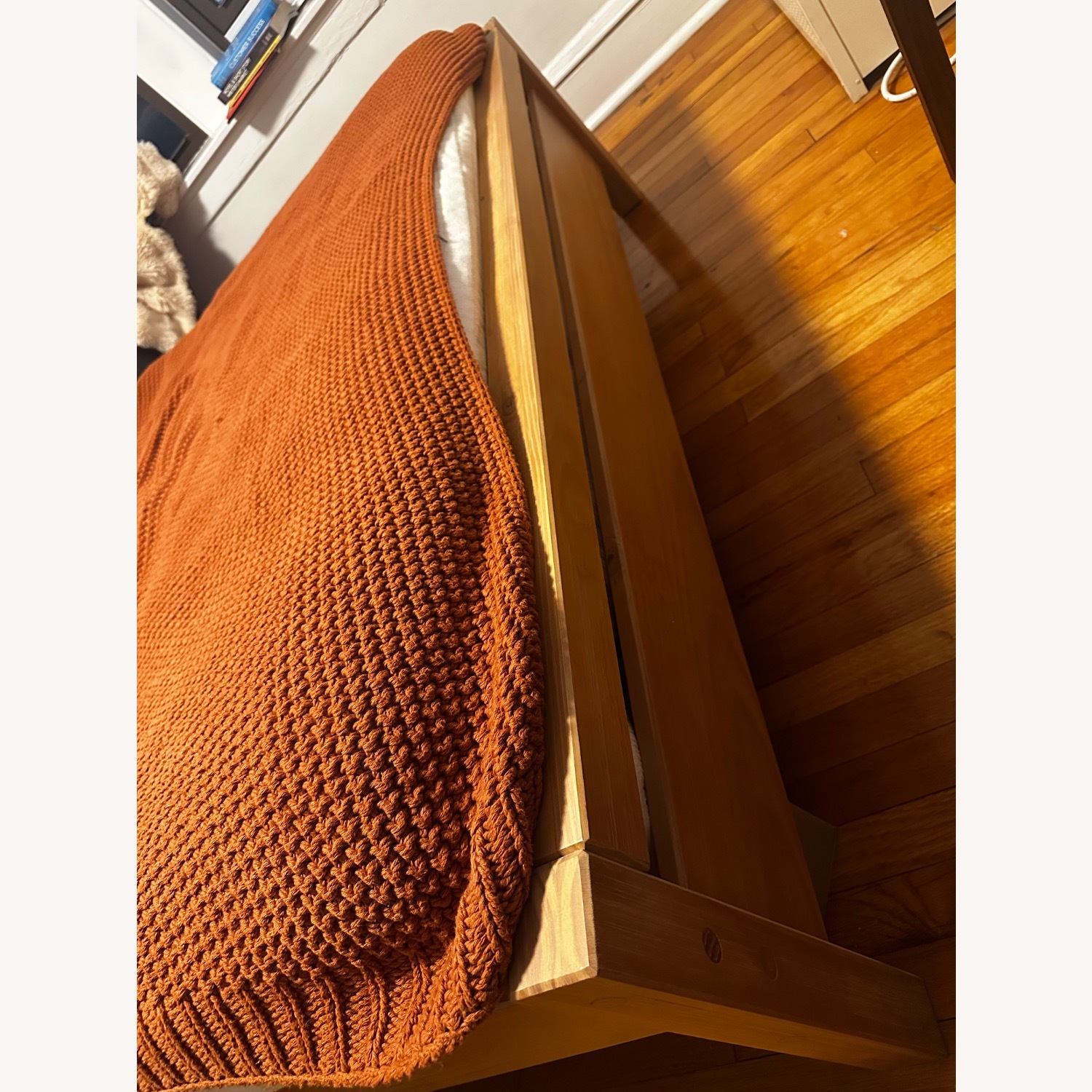 Joss & Main Natural Wood Queen Bed - image-3