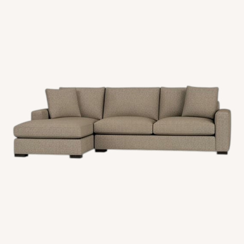 Used Room & Board Metro Natural 2 Piece Sectional for sale on AptDeco