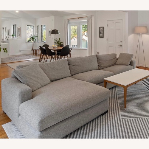Used Room & Board Metro Natural 2 Piece Sectional for sale on AptDeco