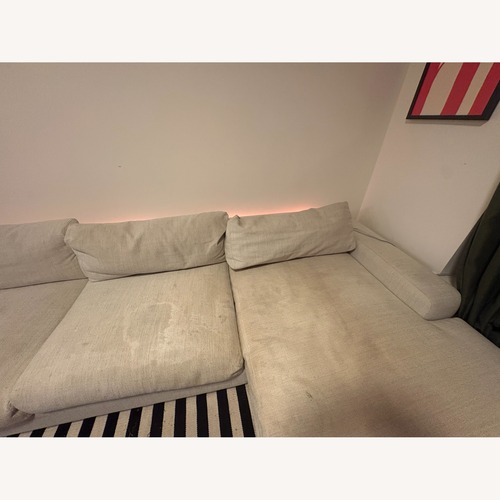 Used Poly & Bark Malaga Sectional Sofa for sale on AptDeco
