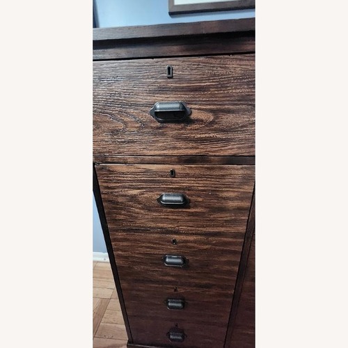 Used Dark Brown Wood Dresser for sale on AptDeco