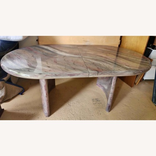 Used 1980s Italian Burlewood Dining Table for sale on AptDeco