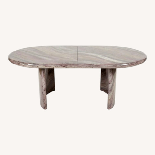 Used 1980s Italian Burlewood Dining Table for sale on AptDeco