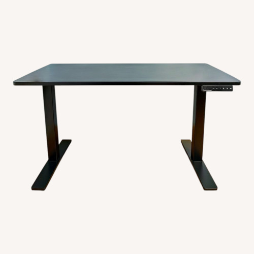 Used Black Metal Desk for sale on AptDeco